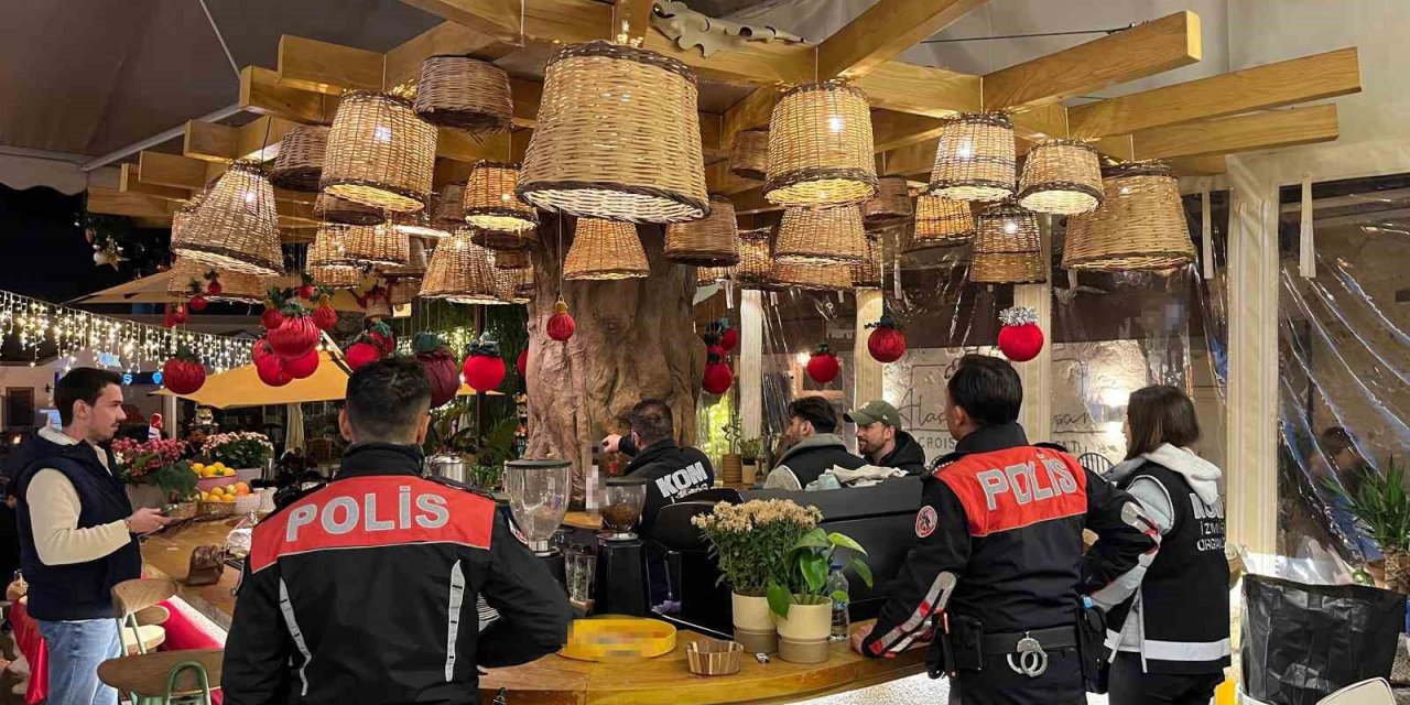 Çeşme’de yılbaşı öncesi eğlence mekanlarına sıkı denetim