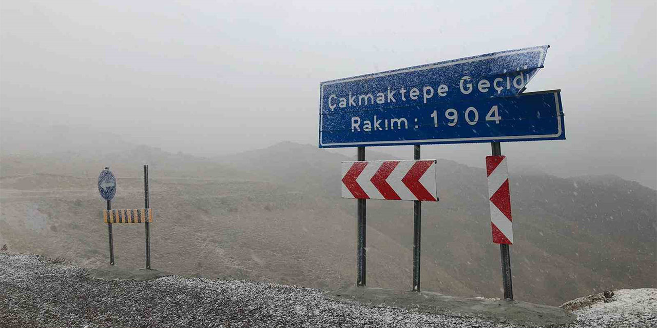 Afyonkarahisar’da kar yağışı yüksek kesimlerde etkili oldu