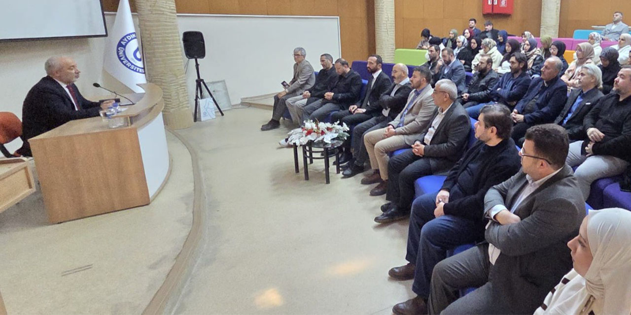 ADÜ’de “Kur’an’ı Anlamada Akademik Disiplinin Önemi” konferansı düzenlendi
