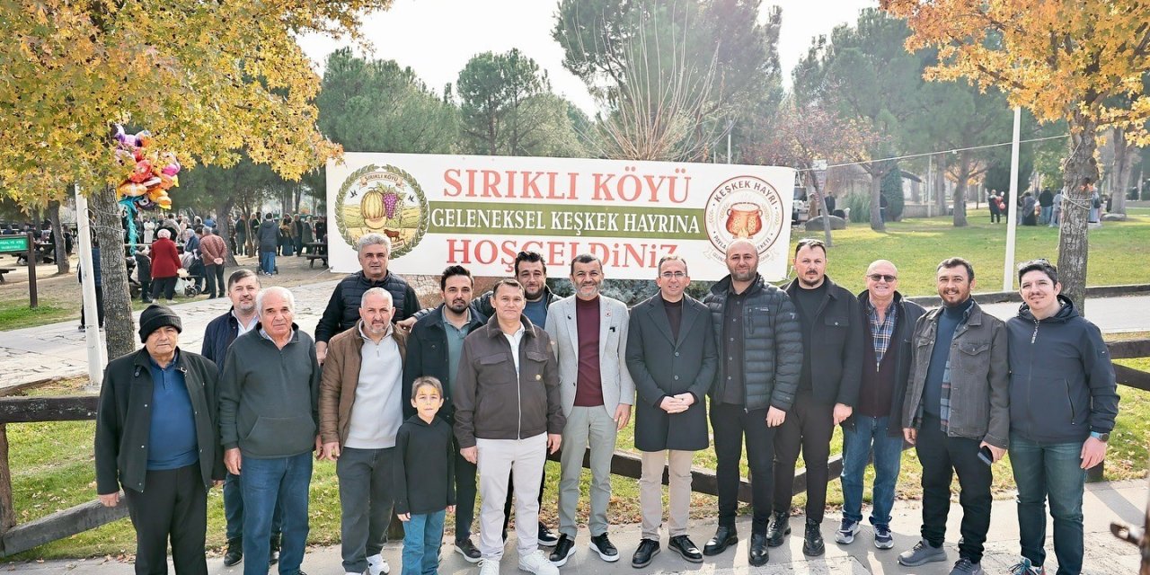 Sırıklı sakinlerinden 2 bin kişilik keşkek hayrı