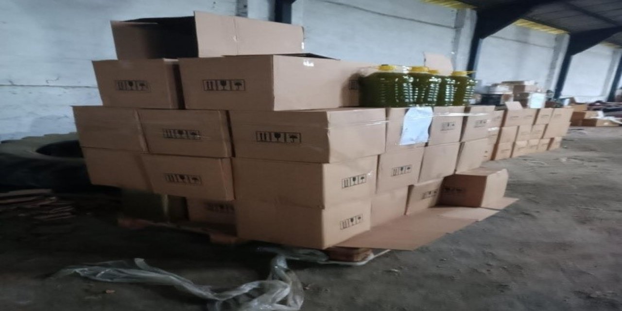 Aydın’da piyasa sürülmeye hazırlanan 931 litre sahte yağ yakalandı