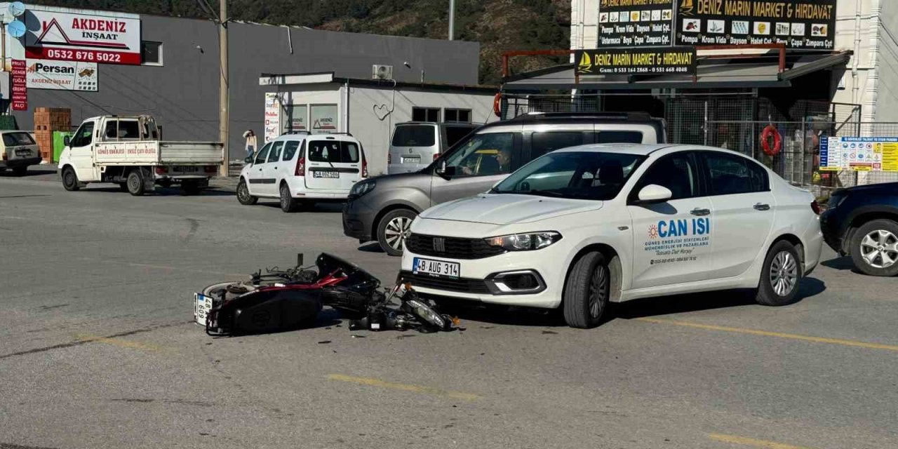 Ortaca’da trafik kazası: 1 yaralı