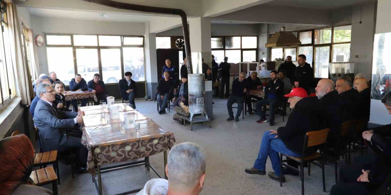 İsabeyli anlattı Başkan Tetik dinledi