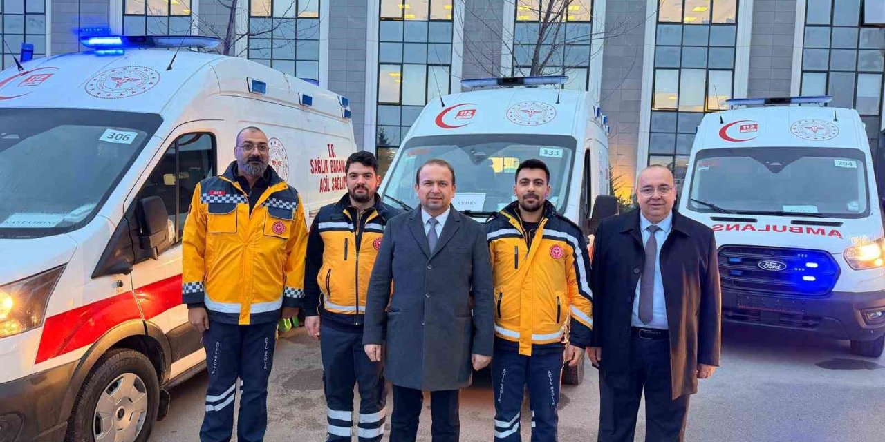 Aydın’a tahsis edilen yeni ambulanslar hizmet için yola çıktı