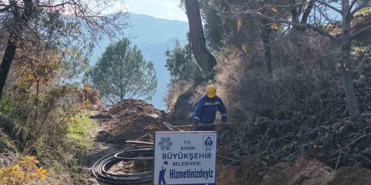 Nazilli ve Bozdoğan’da altyapı çalışmaları sürüyor
