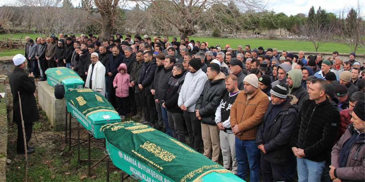 Trafik kazası: Baba, oğul ve torun toprağa verildi