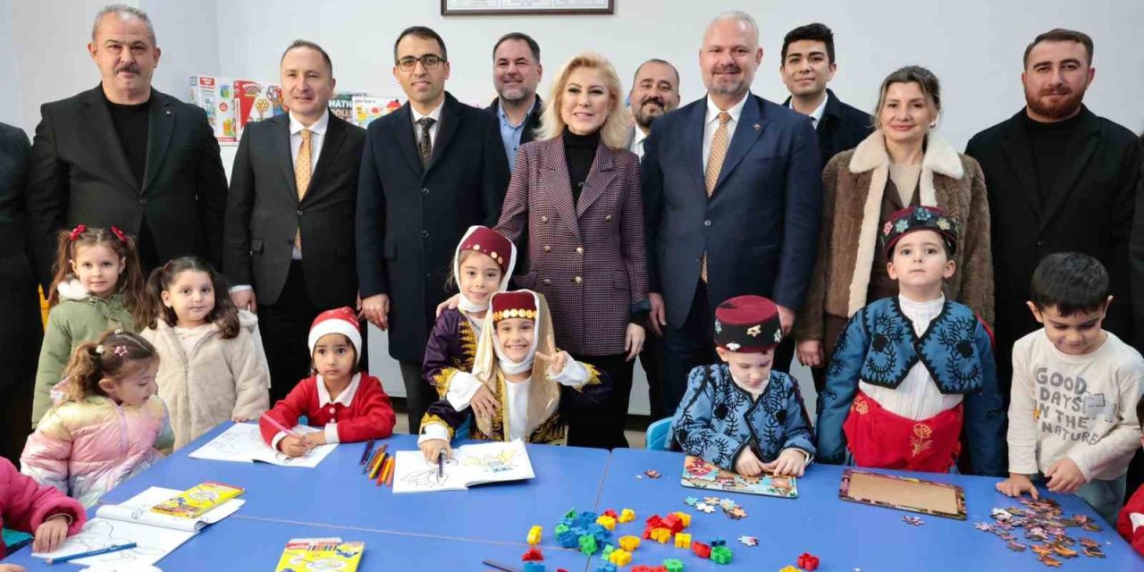 Menemen Belediyesi Seyrek Anaokulu coşkulu törenle açıldı