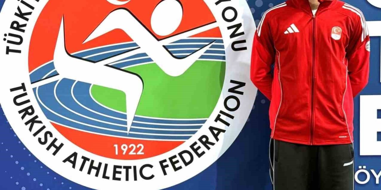 Aydınlı genç atletin hedefi Türkiye rekoru
