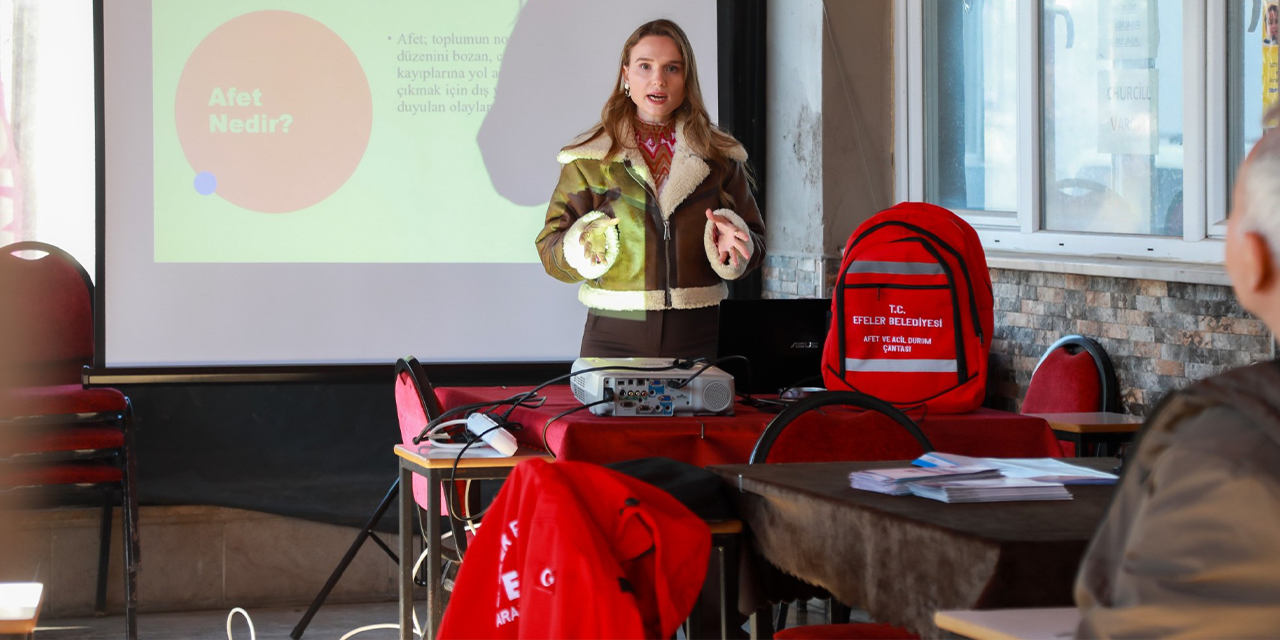 Efeler Belediyesi’nden afetlere karşı mahalle gönüllülüğü programı