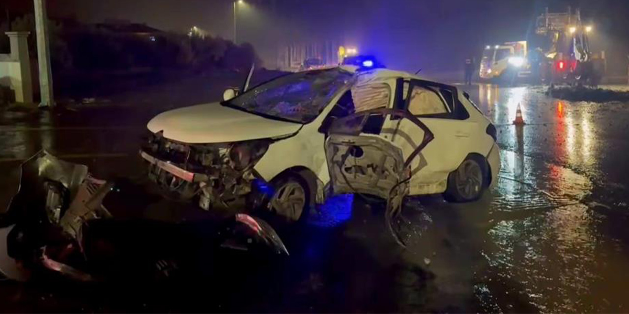 Kontrolden çıkan otomobilin sürücüsü hayatını kaybetti