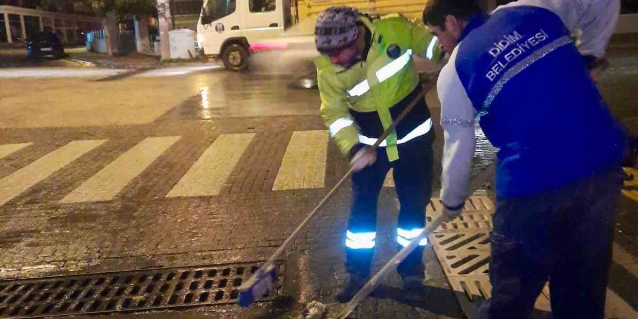 Didim Belediyesi ekipleri her zaman görevde