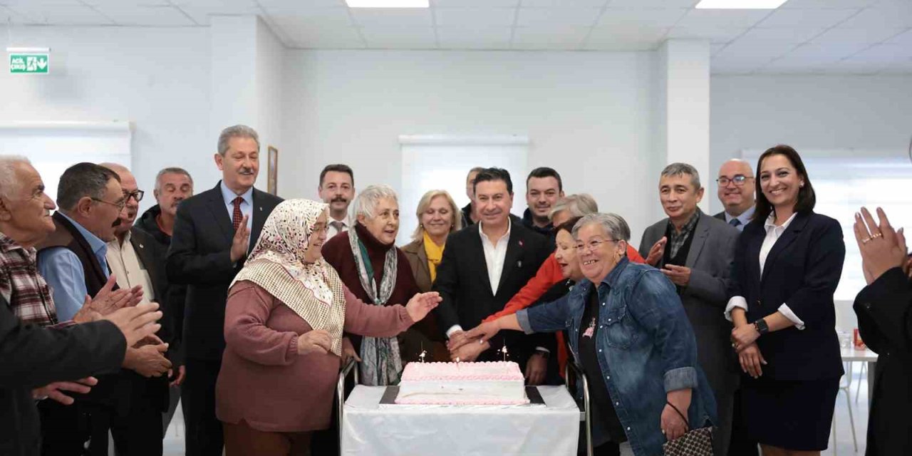 Başkan Aras’tan Yaşamevi’ni mutlu eden ziyaret