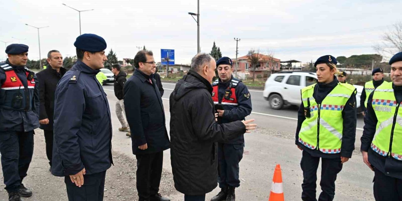 Vali Özkan’dan Salihli’de yılbaşı güvenlik denetimi