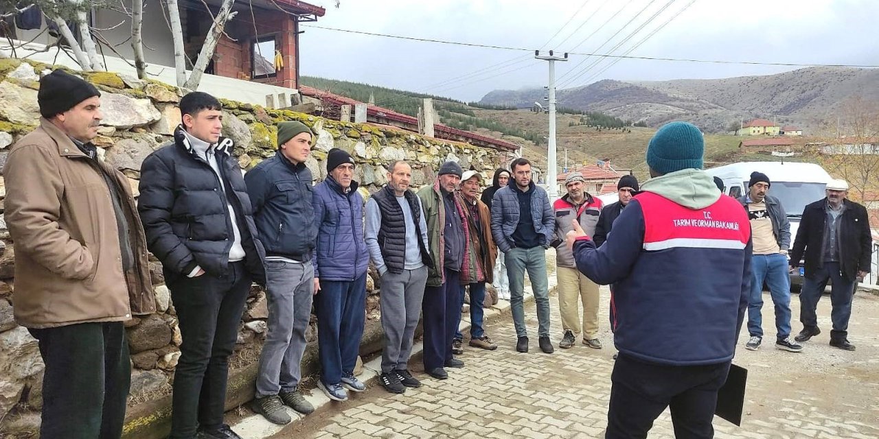 Çiftçi ve besicilere yönelik bin 662 eğitim ve bilgilendirme toplantısı yapıldı