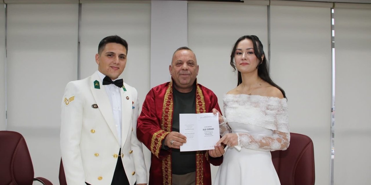 Bozdoğan’da 2025 yılında 161 çift "Evet" dedi