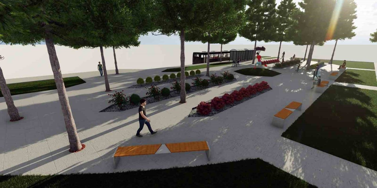 Muğlaspor Parkı’nda yenileme çalışması başladı