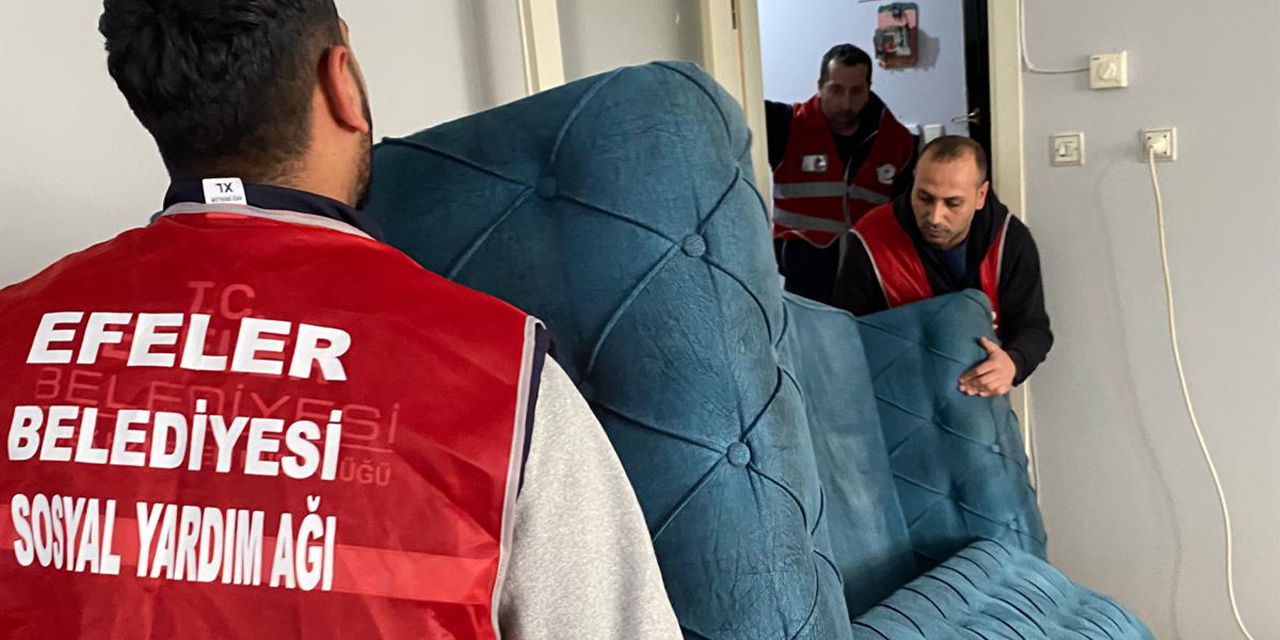 Başkan Anıl Yetişkin ile Efeler’de dayanışma büyüyor