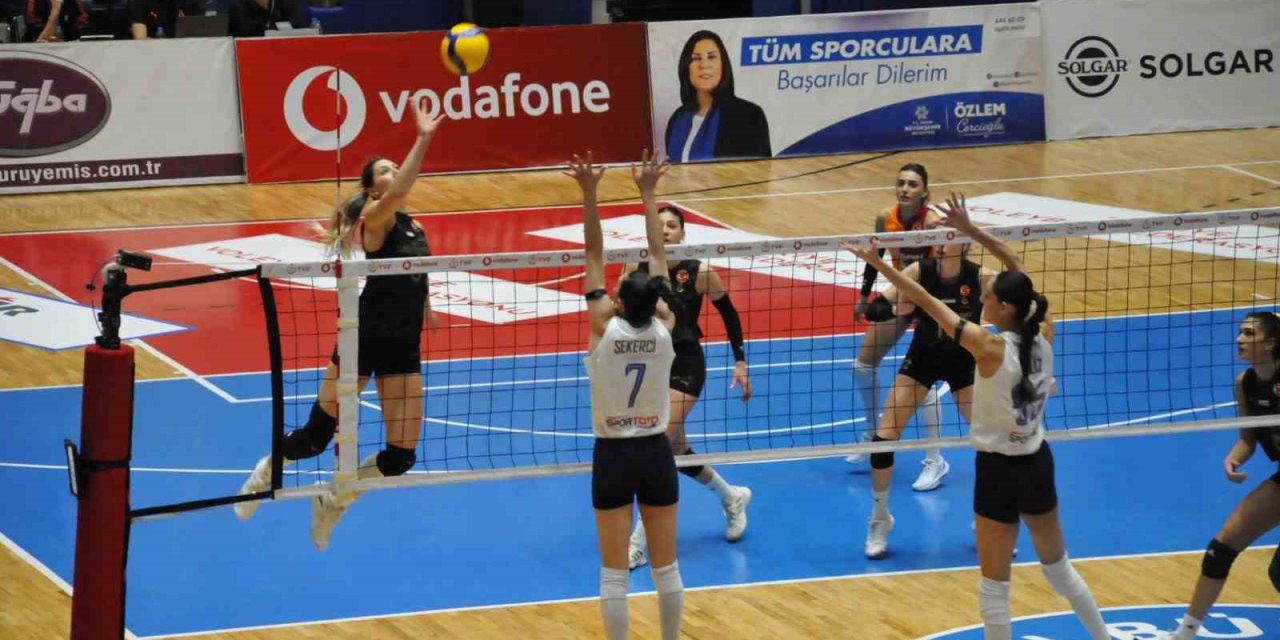 Vodafone Sultanlar Ligi: Aydın Büyükşehir Belediyespor: 0 - Galatasaray: 3