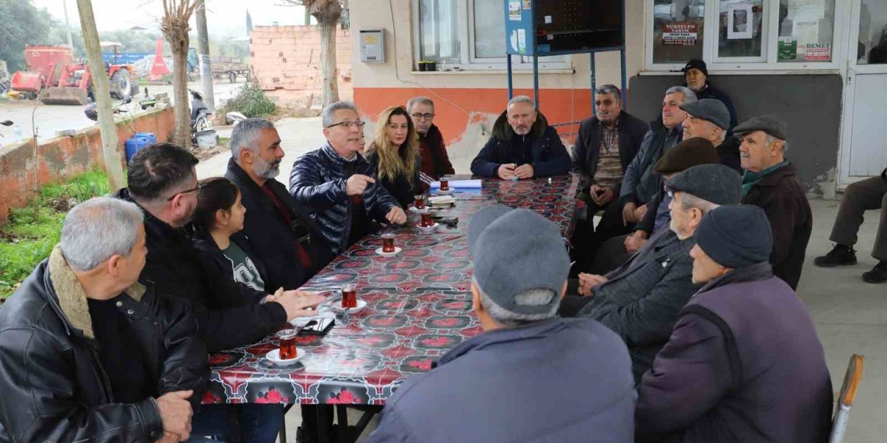 Başkan Tetik mahalle ziyaretlerini sürdürüyor