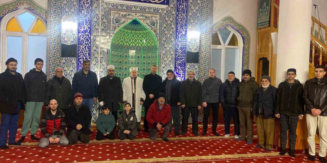 Evliya Çelebi Camii’nde sabah namazı buluşması gerçekleştirildi