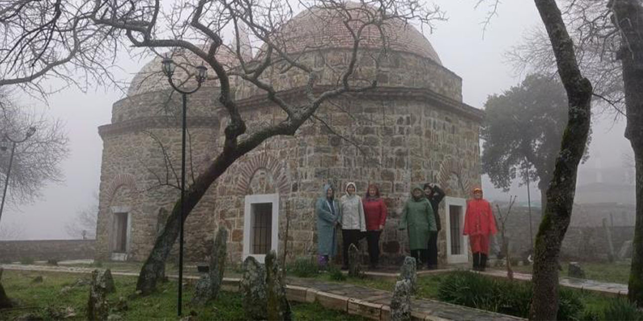 Doğaseverler, Milas’ın tarihi yerlerini gezdi