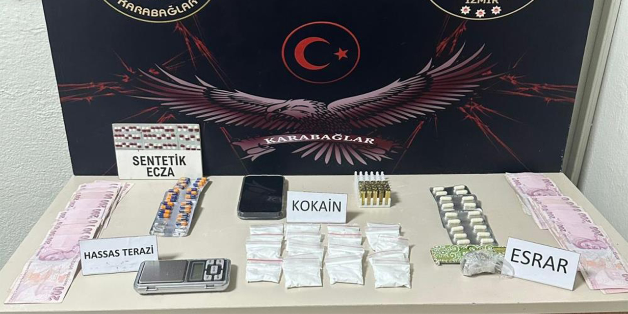 Uyuşturucu satan sevgililer yakalandı