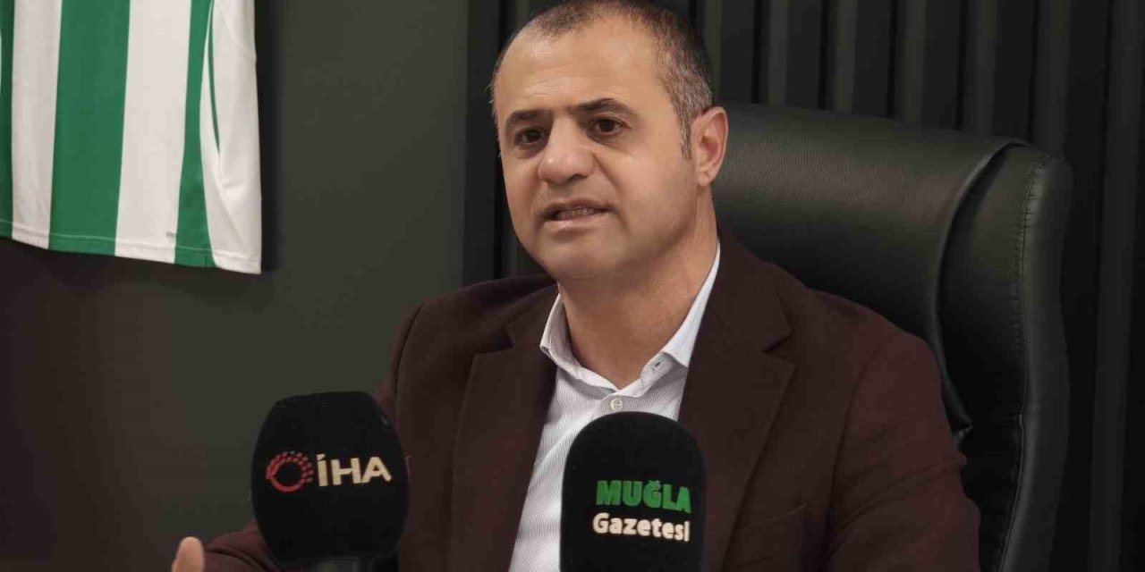 Muğlaspor Kulüp Başkanı Kıyanç’tan stat ve gelir açıklaması