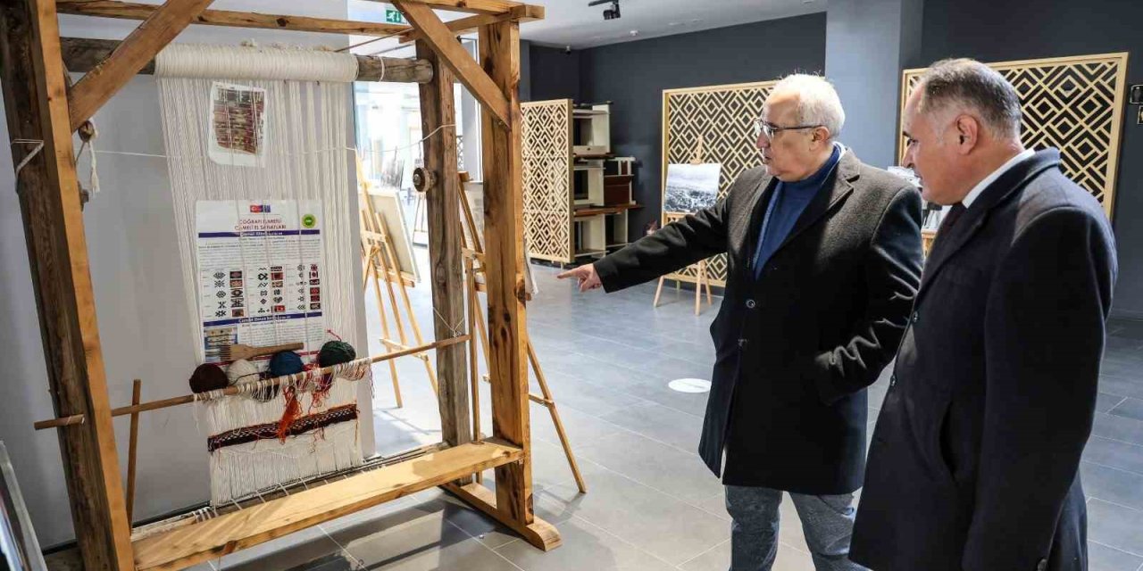 Denizli İl Kültür ve Turizm Müdürü Özel, Çameli Belediye Başkanı Arslan’ı ziyaret etti