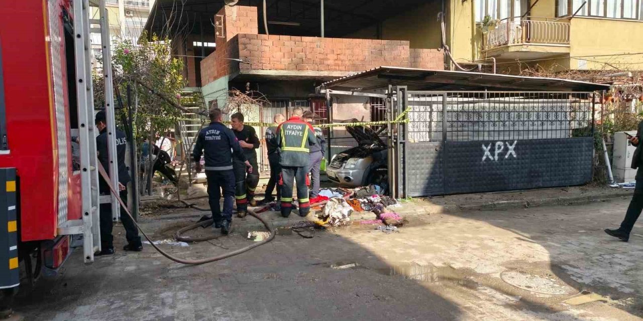 Evi ve arabasını yakıp kafasına sıktı