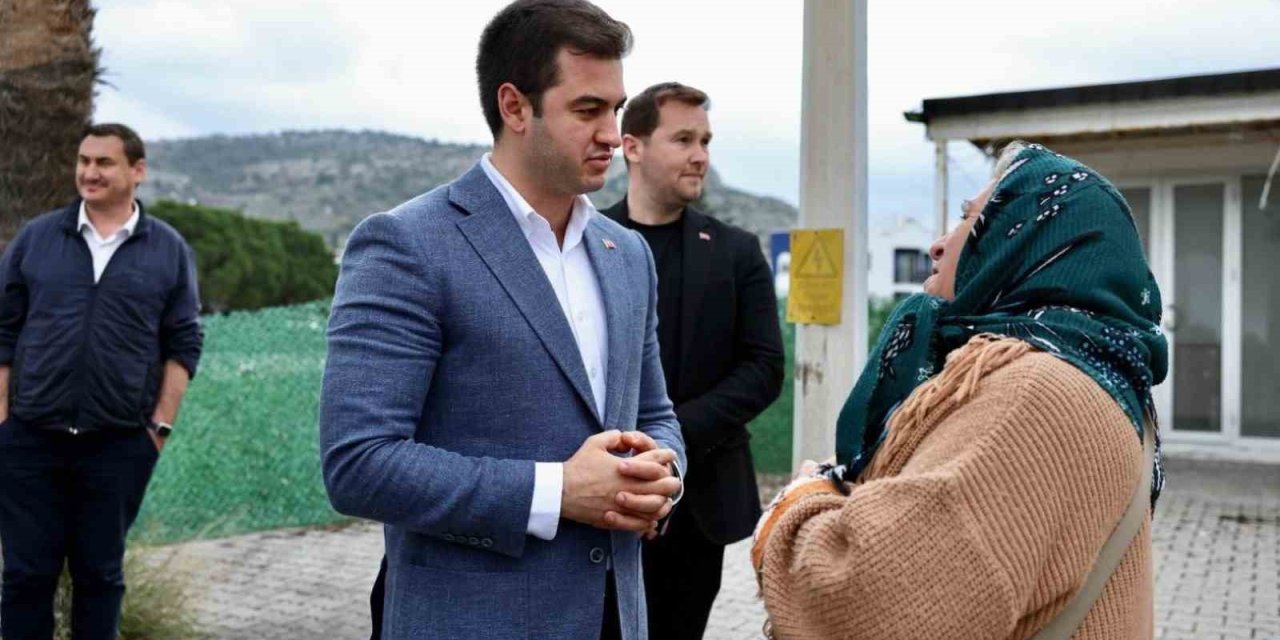 Başkan Mandalinci saha ziyaretlerine devam ediyor