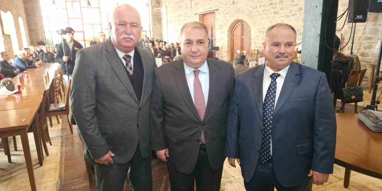 Nazilli Kahveciler Odası’nda Şenkal güven tazeledi