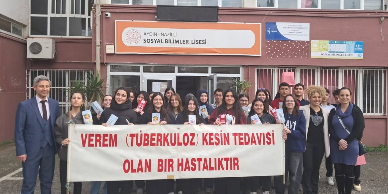 Nazilli’de gençlere verem farkındalığı eğitimi verildi
