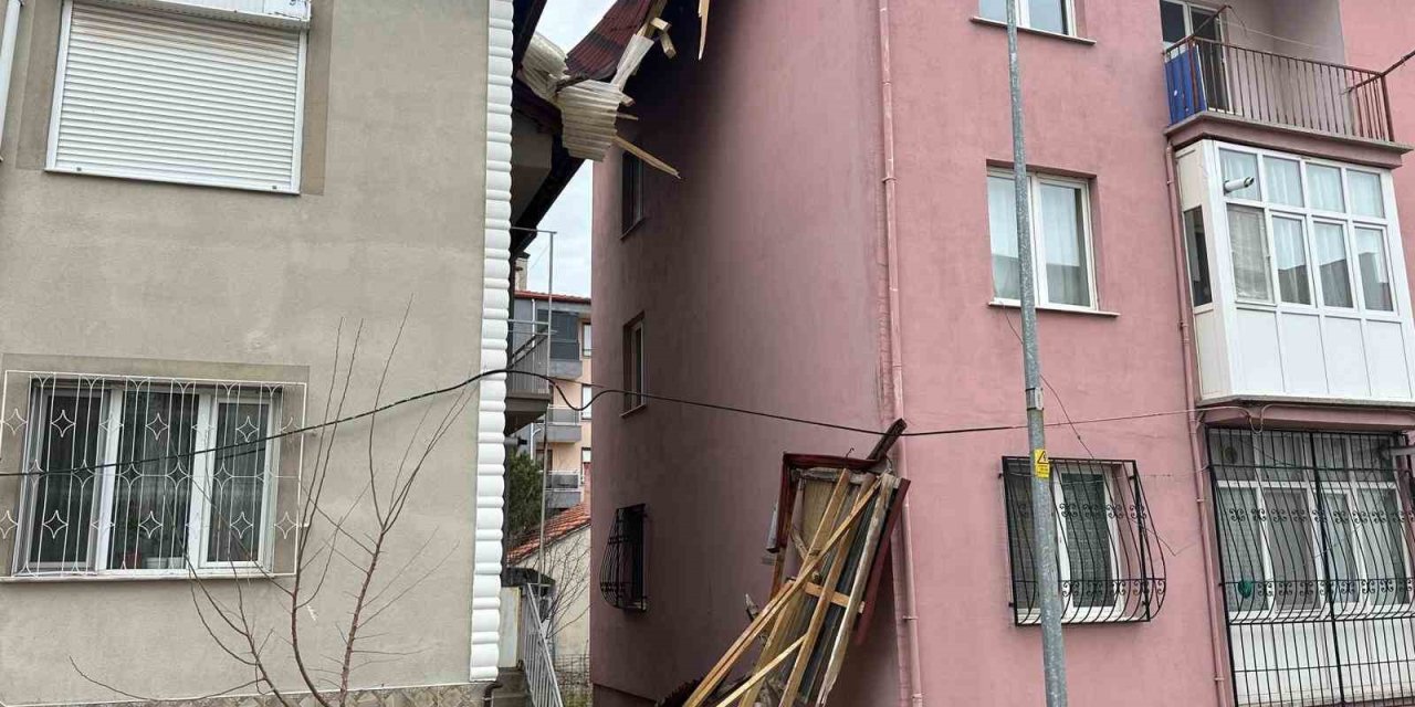 Uşak’ta kuvvetli fırtına hayatı olumsuz etkiledi