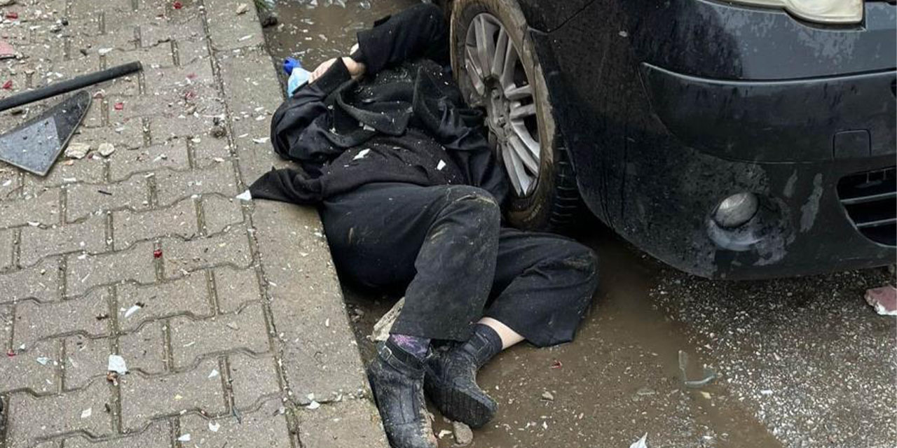 İzmir’de otomobil apartmanın bahçesine uçtu: 1’i ağır 6 yaralı