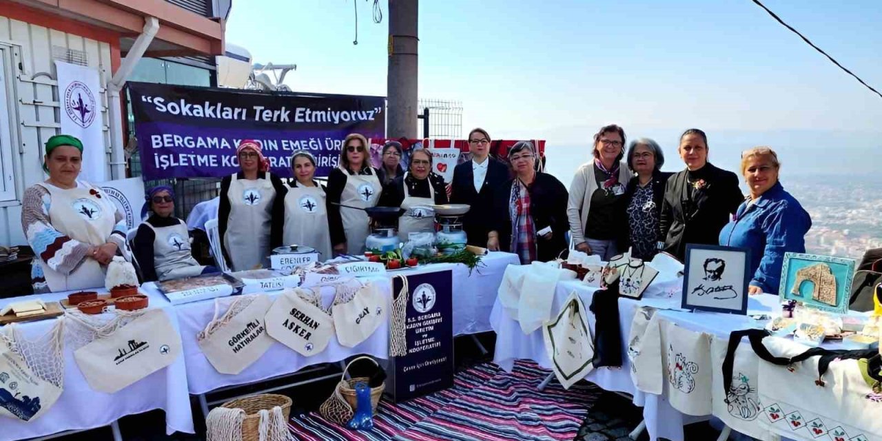 Eski usul alışveriş fileleri Bergama’da yenidan hayat buluyor