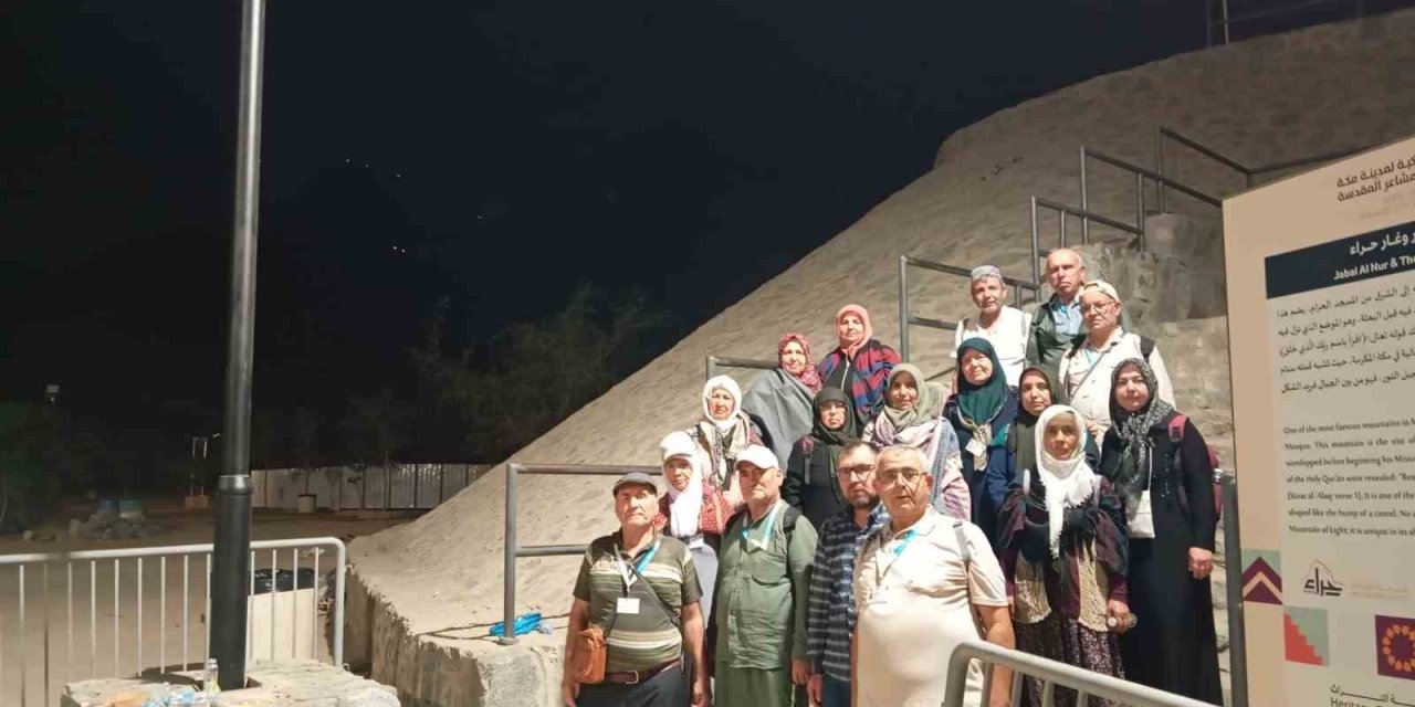 Denizlili umreciler kutsal topraklardaki ziyaretlerini sürdürüyor