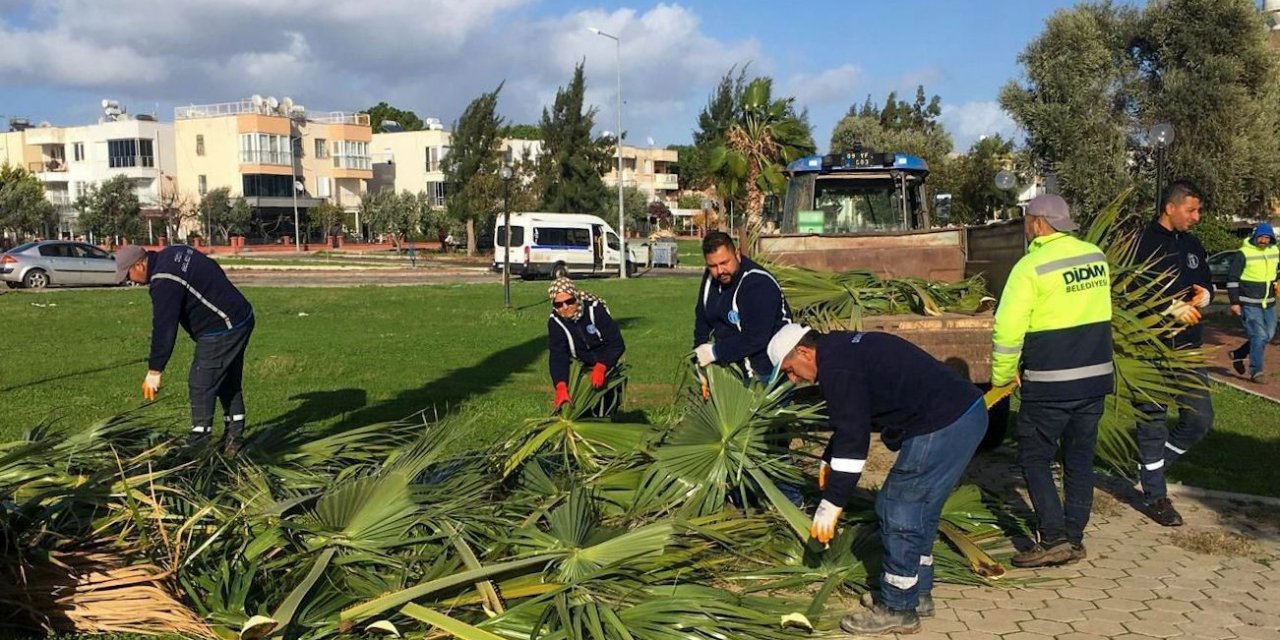 Didim Belediyesi ilçe genelinde çalışmalarını sürdürüyor