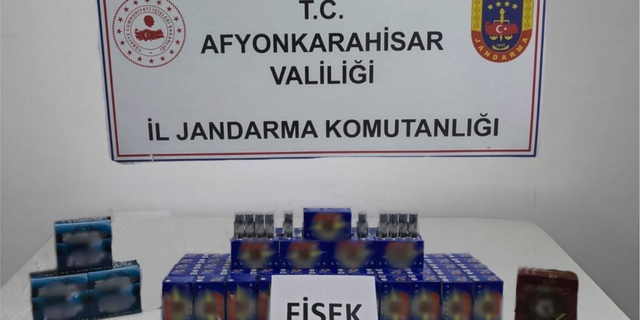 Jandarma faturasız av tüfeği mermisi ele geçirdi