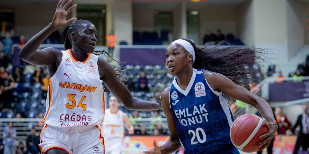 Halkbank Kadınlar Türkiye Kupası: Galatasaray: 66 - Emlak Konut: 64