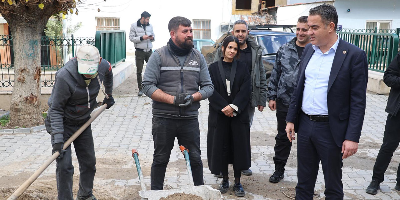 Koçarlı'da tarihi Kule Sokağı yenileniyor