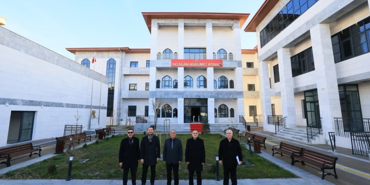 Vali Akbıyık, Yatağan Hükümet Konağı’nı inceledi