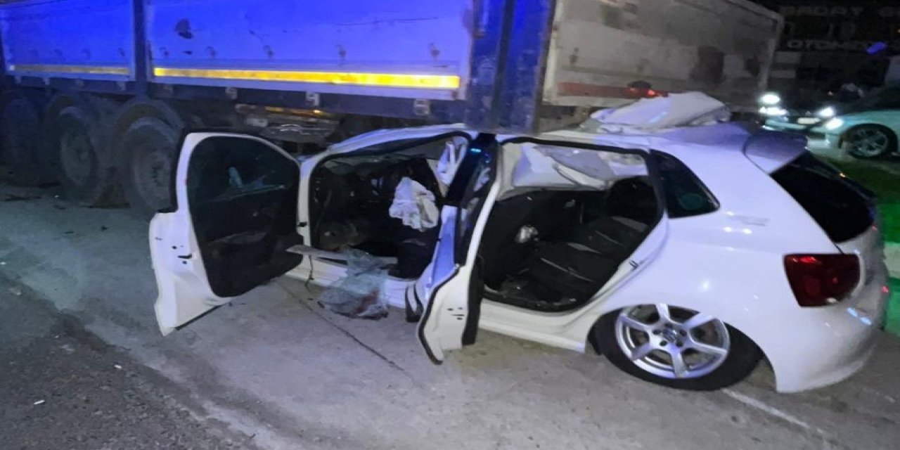 Turgutlu’da trafik kazası: 1 ölü, 2 yaralı