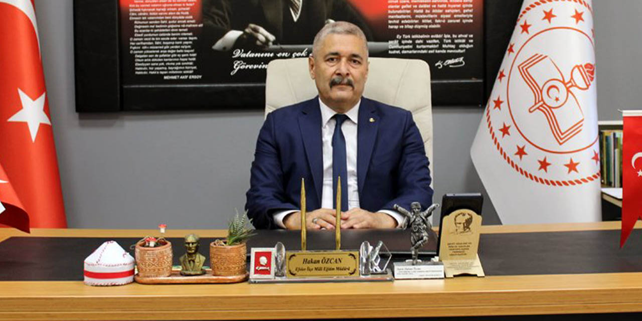 Efeler İlçe Milli Eğitim Müdürü Özcan’dan Gazeteciler Günü mesajı