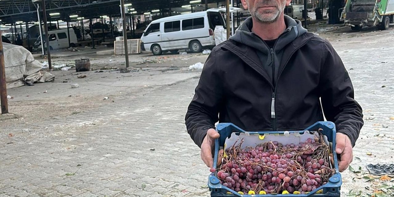 2025 yılı üzümlerini 2026’da bitirdi