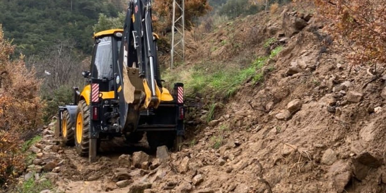 Bozdoğan’da yağış sonrası ekipler sahada