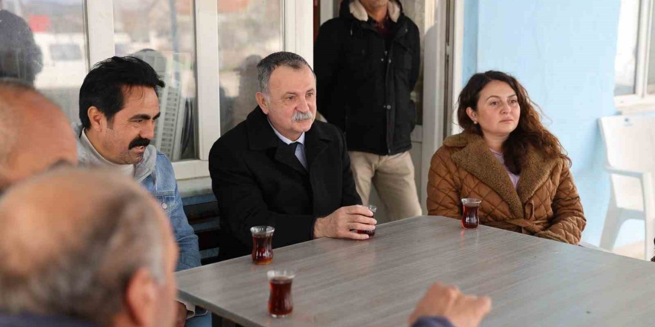 Başkan Balaban Karaveliler’de vatandaşı dinledi