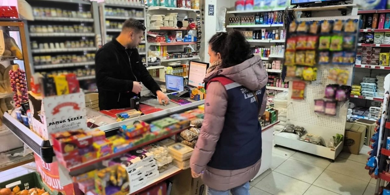 Köşk’te market ve bakkallar denetlendi