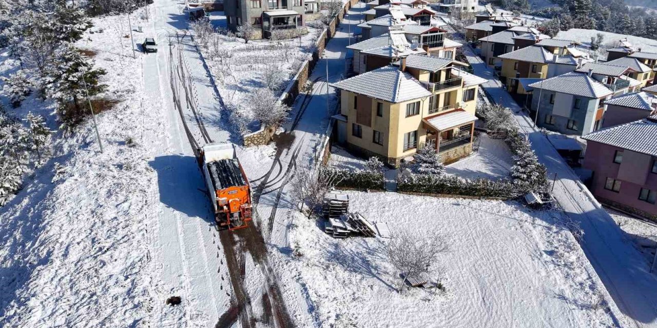 Çameli’de kış şartlarına karşı tam güç mücadele