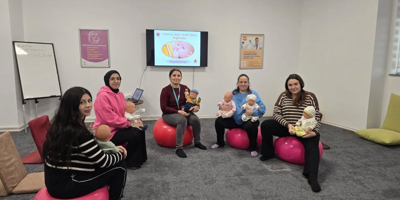 Nazilli’de Gebe Okulu eğitimleri aralıksız sürüyor