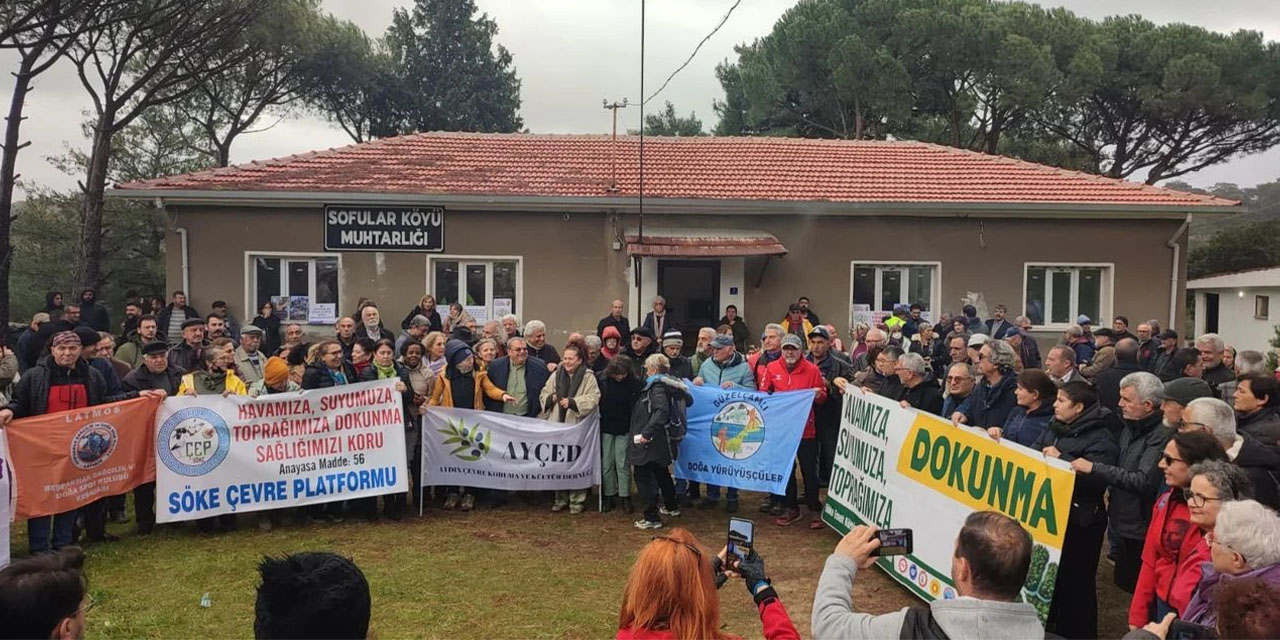 Söke’de Kül Depolama Tesisi projesine tepki: Toplantı ertelendi, köylüler eylemde